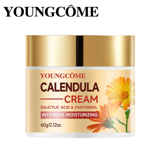 YOUNGCOME Calendula Face and Neck Moisturizing Face Cream Anti Aging Shrink Pore Whitening Cream Wrinkles Firming Skin Care