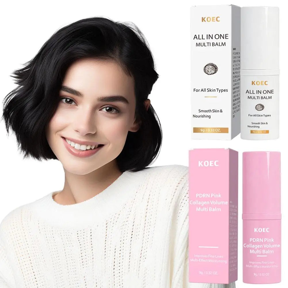 White Truffle & PDRN Pink Collagen All-in-One Serum Stick, Glowy Anti-Aging, Fade Fine Lines, Firming Enhance Skin Elasticity