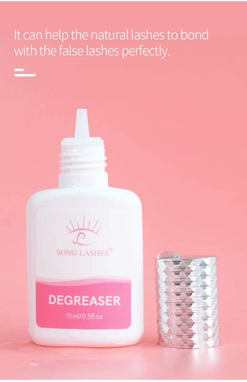 Songlashes Degreaser EffectctivelyStrlie and Remove the Oil and Dust on EyelashesTransparent ColorHigh Quality Professional