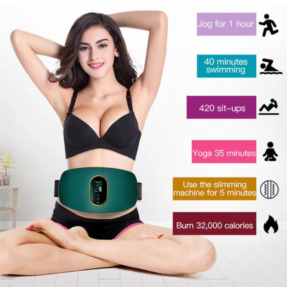 2026 2th Abdominal Massager Slimming Machine Weight Loss Lazy Big Belly Thin Waist Stovepipe Fat Burning Abdominal Massage