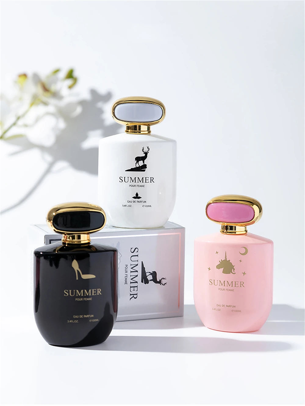 High Grade Perfume Women Parfum Pour Femme 100ml Natural Floral Scent Spray Perfumes Feminino Lasting Fragrant Profumo Donna New