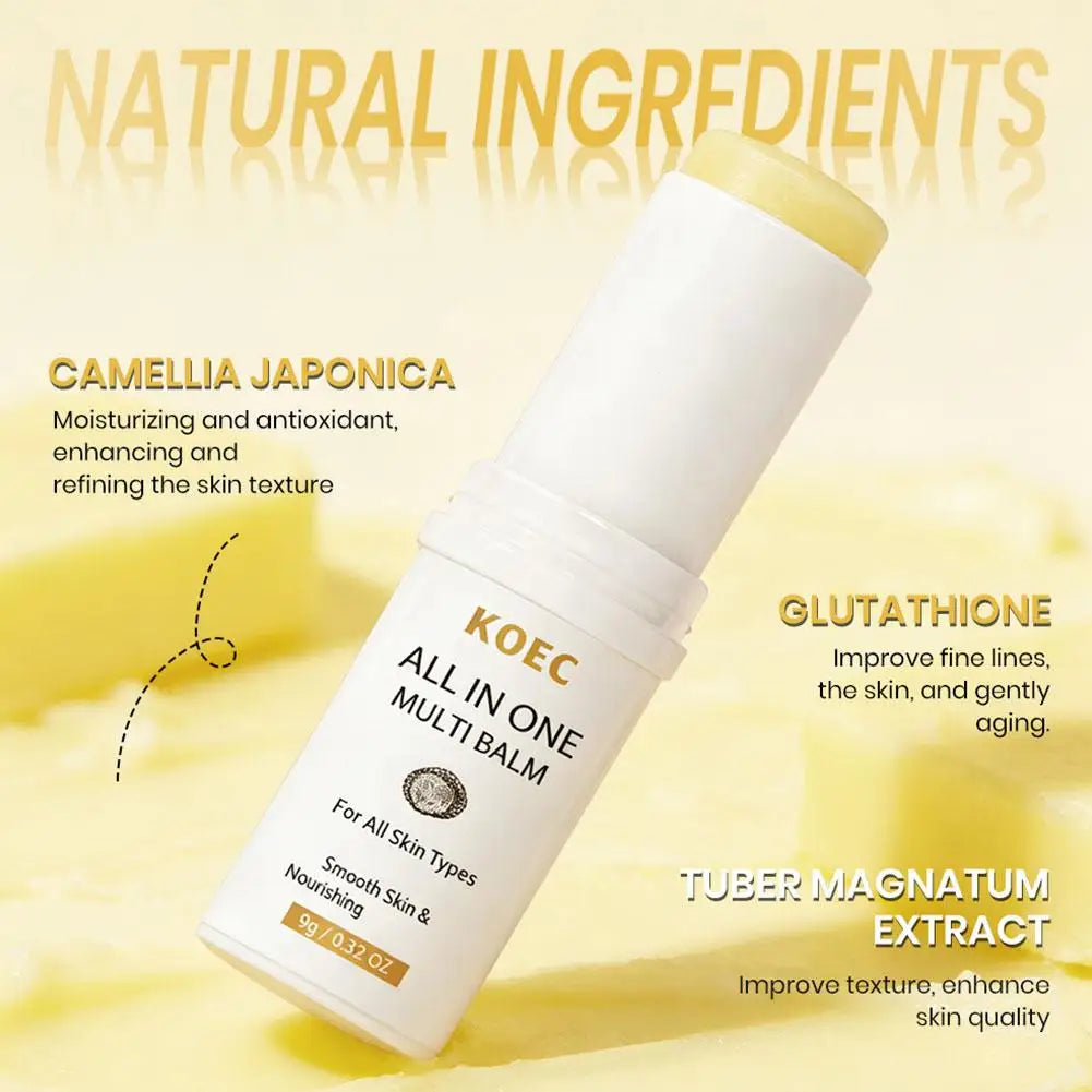 White Truffle & PDRN Pink Collagen All-in-One Serum Stick, Glowy Anti-Aging, Fade Fine Lines, Firming Enhance Skin Elasticity