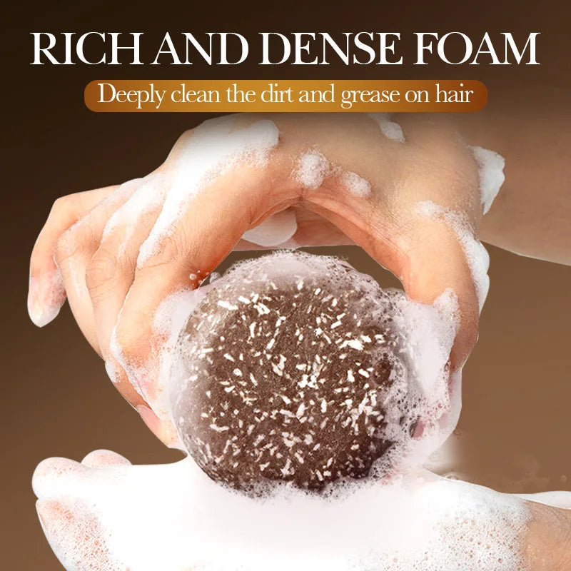 Oriental Hmong Traditional Anti-Hair Loss And Dandruff Solid Shampoo Soap - Deep Cleansing And Nourishing Shampoo Soap Bar