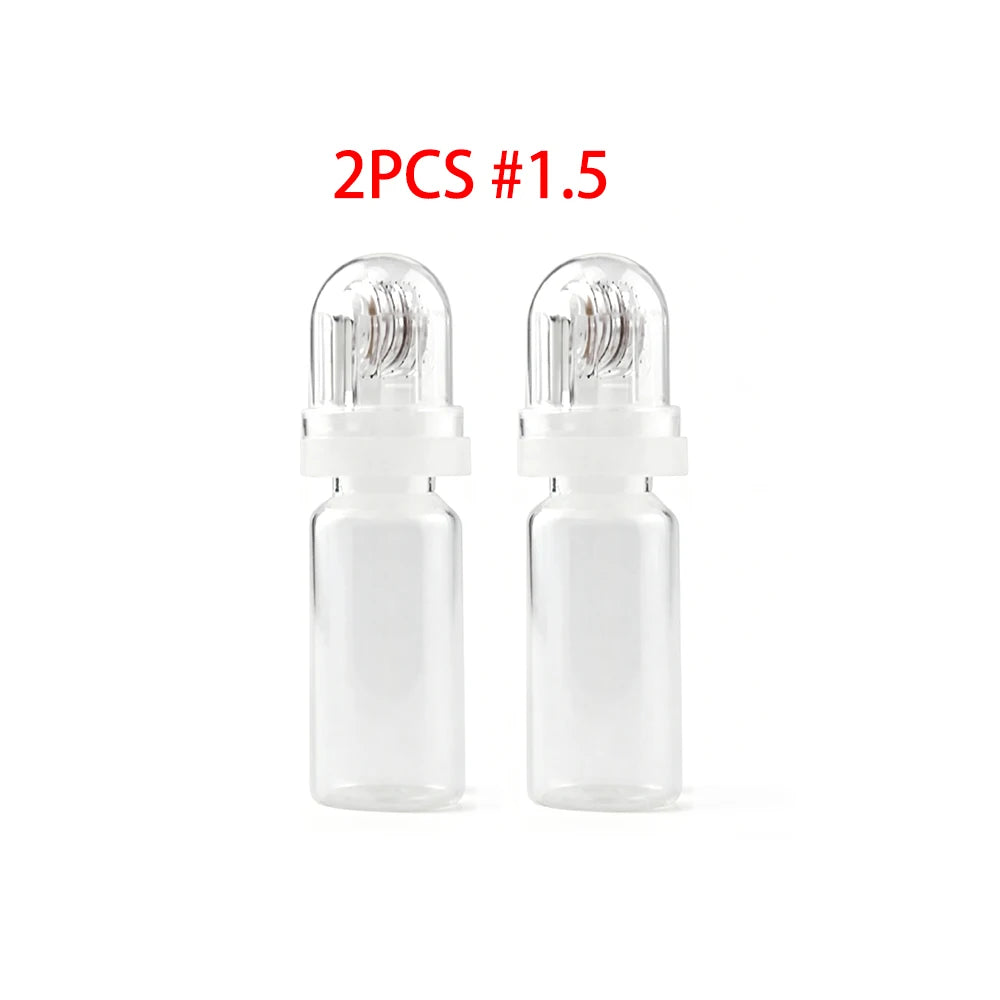 Hydra Derma Roller 64pin Microneedle Dermaroller With Serum Infusion for Lip Hair Face Scalp Beard  Beauty Skin Care