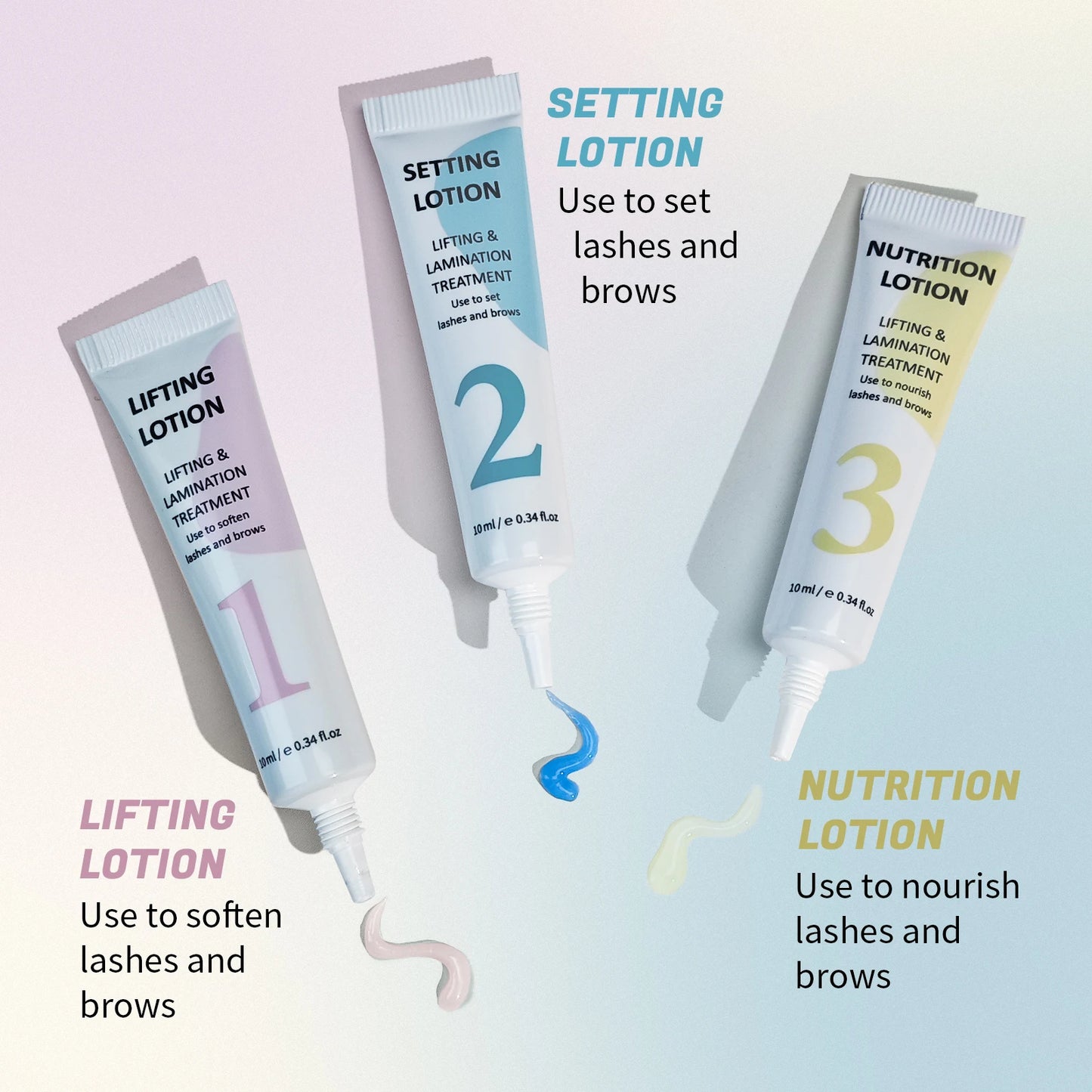 Libeauty 10ml Fix Perming Tube Set Lash Lift Brow Lamination Perm Fixation Setting Lotion Eyelashes Lifting Health Beauty Tools