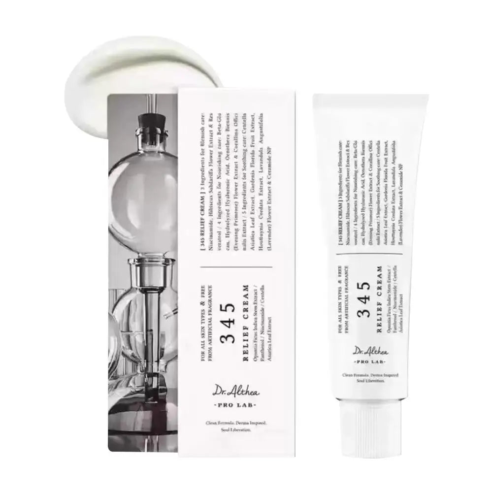 For 345 Relief Cream Address Blemishes Nourish The Skin And Provide Soothing Care Resulting In A Well-Rounded Skincare Solution