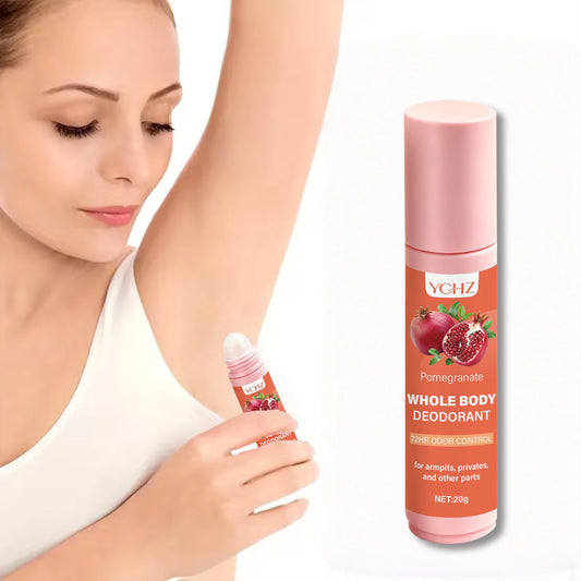 Women's Private Perfume - Pomegranate and Peach Fragrance, 72-Hour Deodorant, Long-Lasting Glycerin Moisturizing Body Lotion, Non-Greasy Formula, Suitable for All Light Beige Skin Types