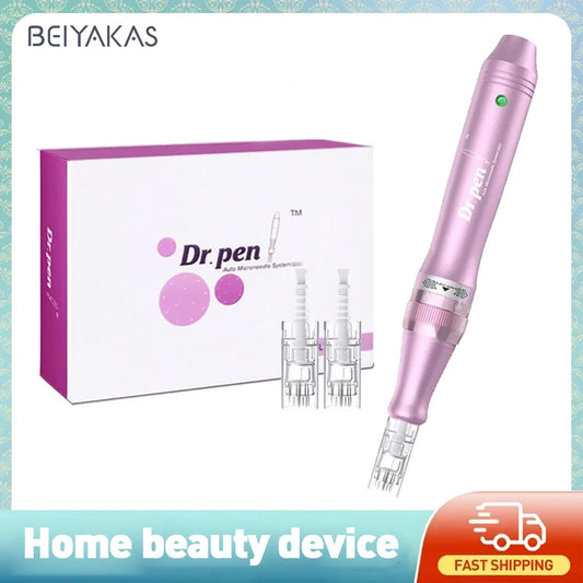 Electric Dr. Pen Ultima M7 Professional Derma Pen Nanoneedles Tatoo Machine 0.25mm Needle Skincare Tool SPA Care