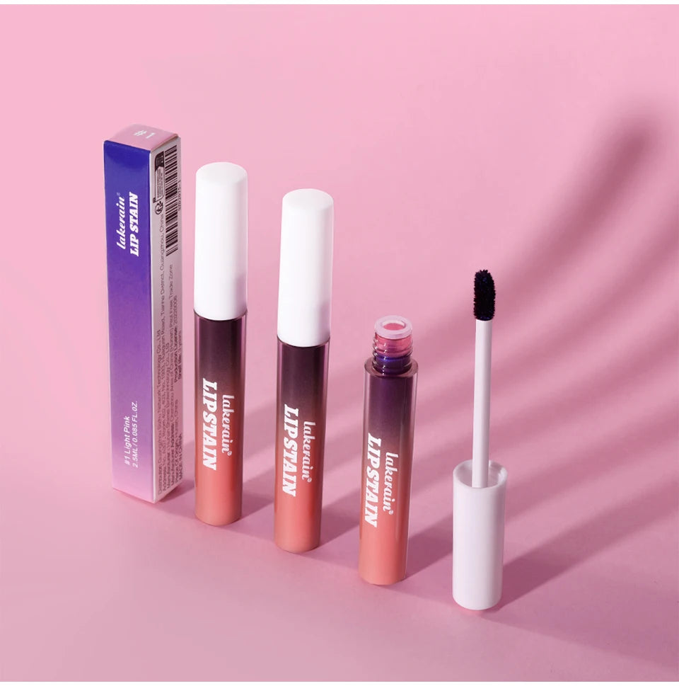 Long Lasting Waterproof Peel Off Lip Stain Lip Tint Transfer Proof Non-stick Cup Matte Reveal Lip Stain Cosmetics for Women