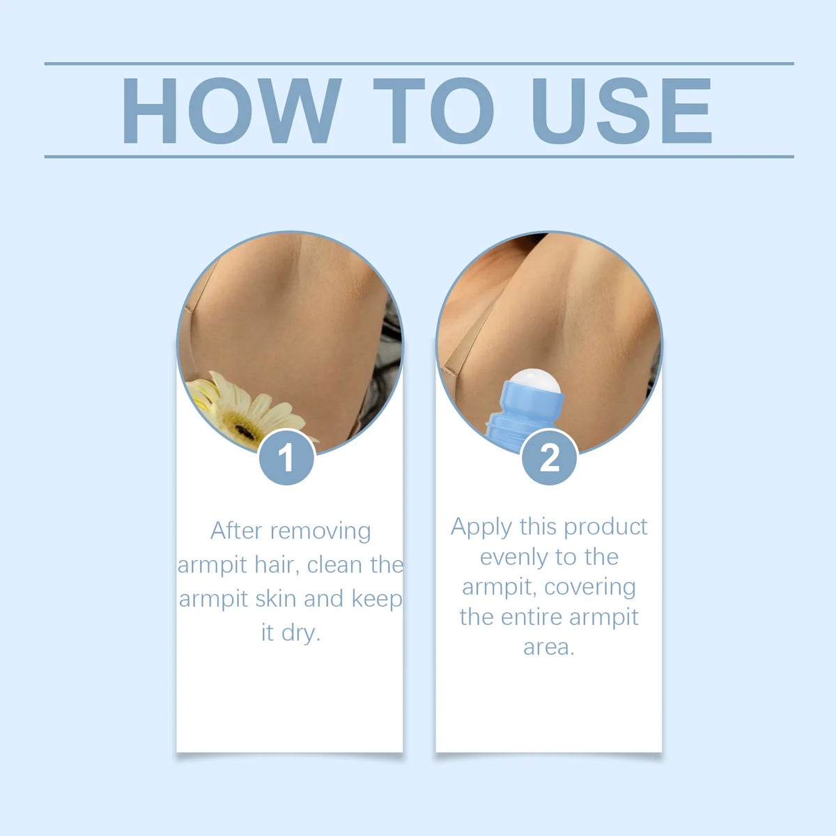 After Hair Removal Cream Moisturizing Relieve Armpit Skin Pain Discomfort Reduce Redness Improve Dullness Repair Underarm Cream