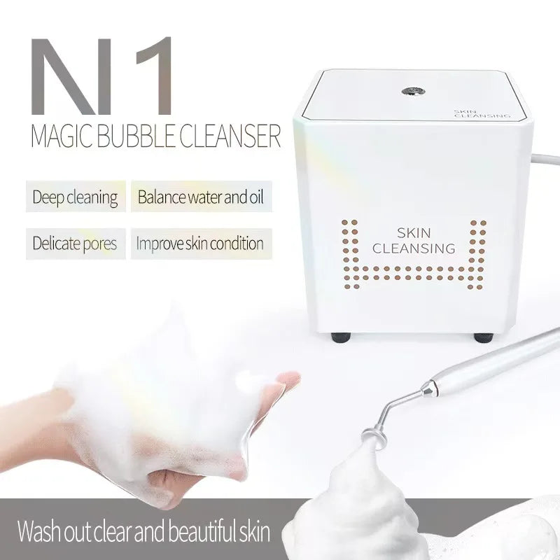 Hydra Bubble Skin Beauty Oxygen Facial Cleaning Ultrasonic Skin Scrubber Deep Face Cleaning Super Bubble Hydro Machine