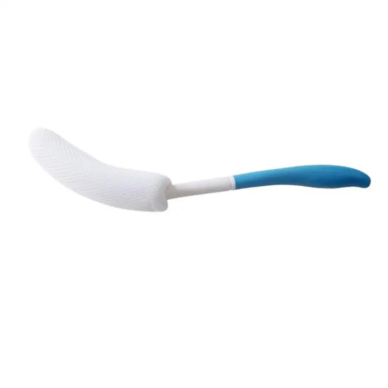 [TG813]1 Pcs Bath Soft Back Scrubber Brush Bath Shower Scrubbing Mesh Brush With Handle Exfoliating Scrub Massager Bath Supplies