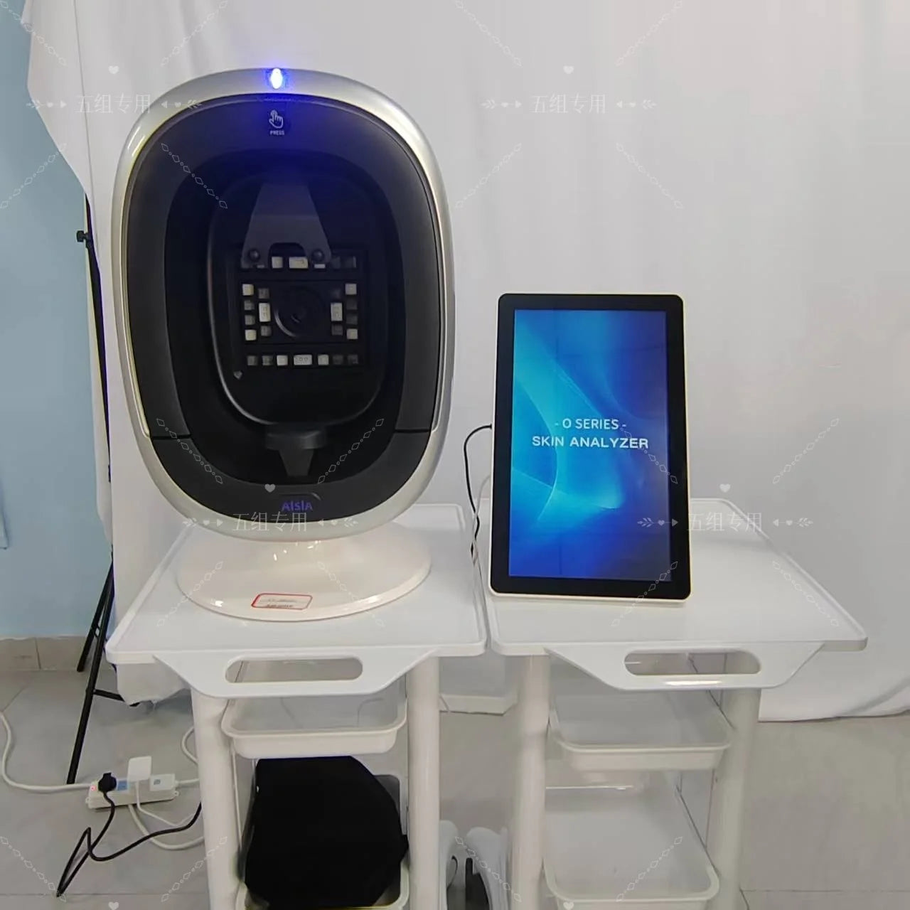 AISIA  O1 3D AI Facial Skin Analyzer Detection Skin Problem Diagnosis 8 Spectrum Professional Analysis Beauty Salon Equipment