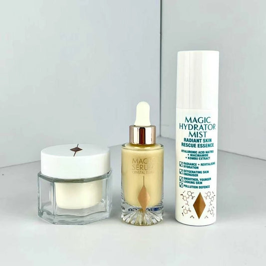 Makeup Tool Kits Magic Collection: Cream + Serum + Mist for Radiant Skin