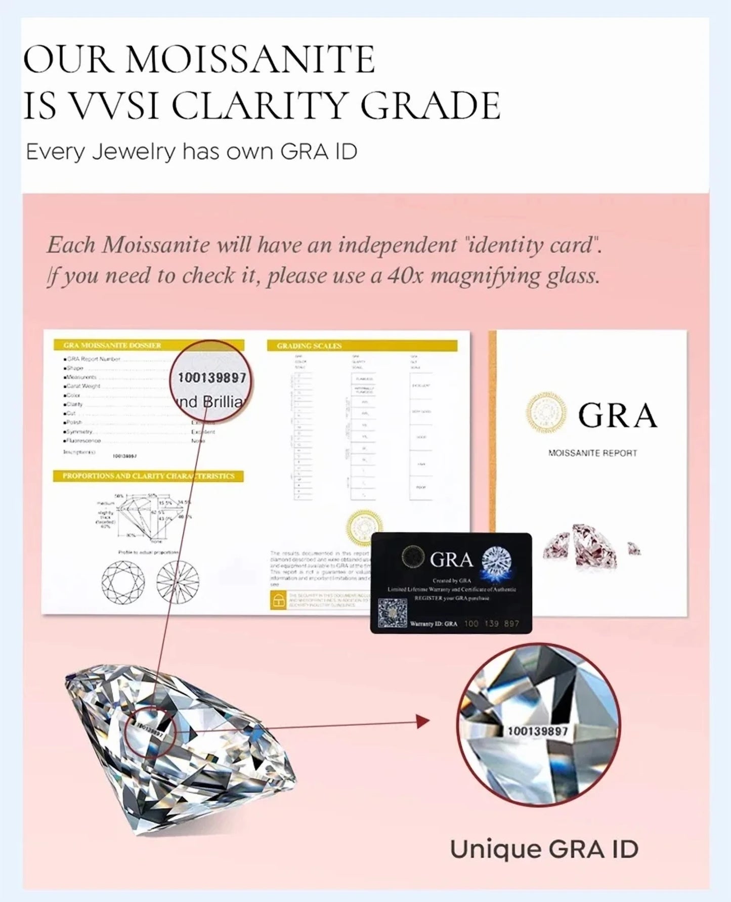 Luxury 0.37ct Moissanite 18k White Gold & Platinum PT950 Ring for Women High-Quality Shiny Wedding Jewelry