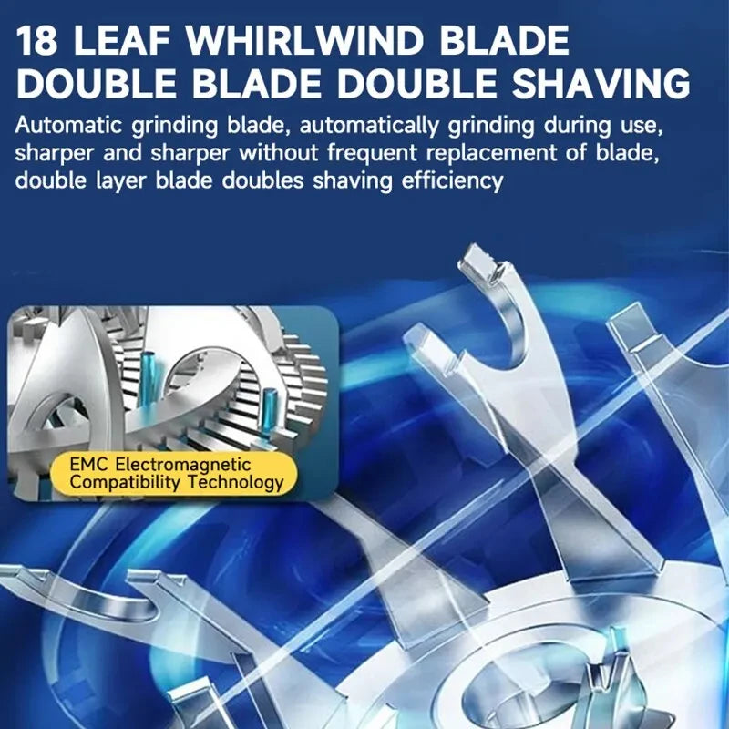 Mini Electric Shaver Portable Razors Leg Underarm Body Epilator Hair Beard Trimmer Travel Rotary Hair Remover