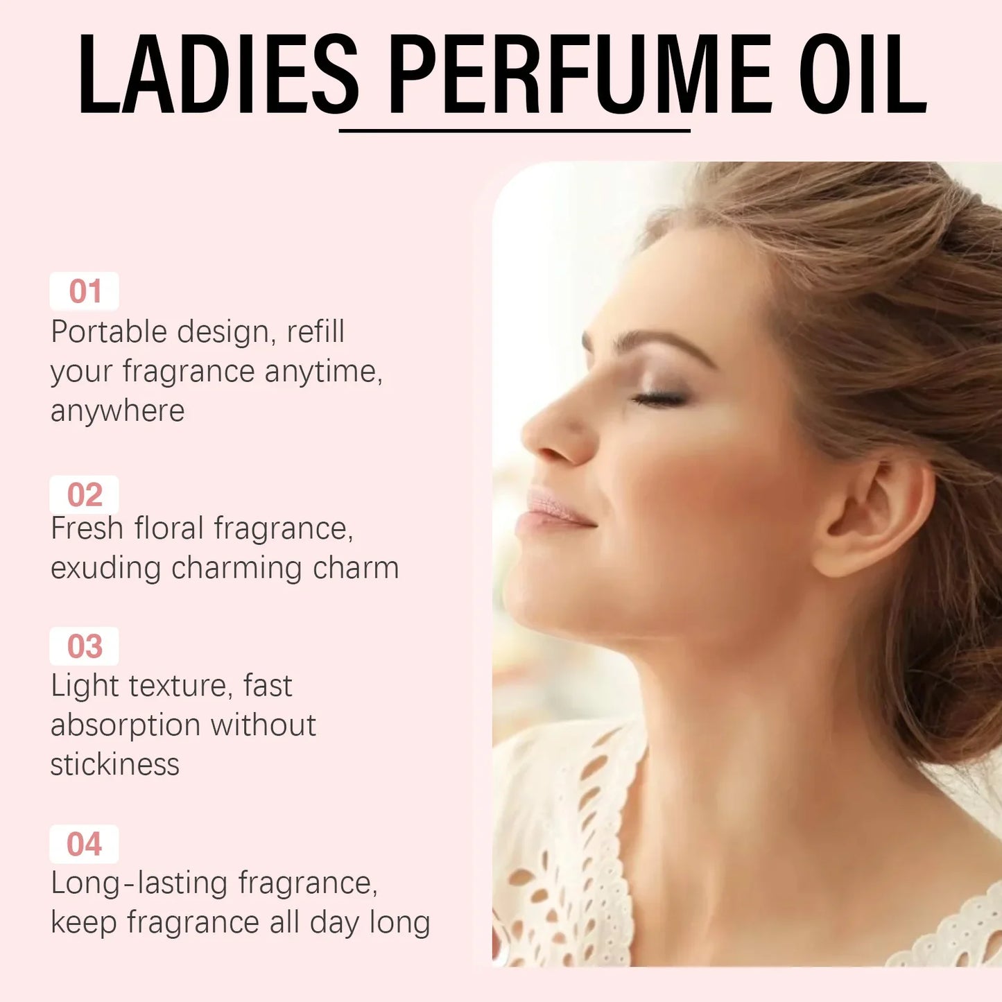 Women Ball Perfume, Unique Fragrance, Charming Fragrance, Light and Lasting Floral Fragrance, Sweet, Gentle and Romantic Perfume
