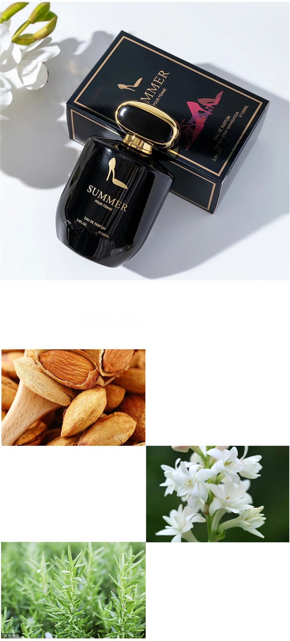 High Grade Perfume Women Parfum Pour Femme 100ml Natural Floral Scent Spray Perfumes Feminino Lasting Fragrant Profumo Donna New