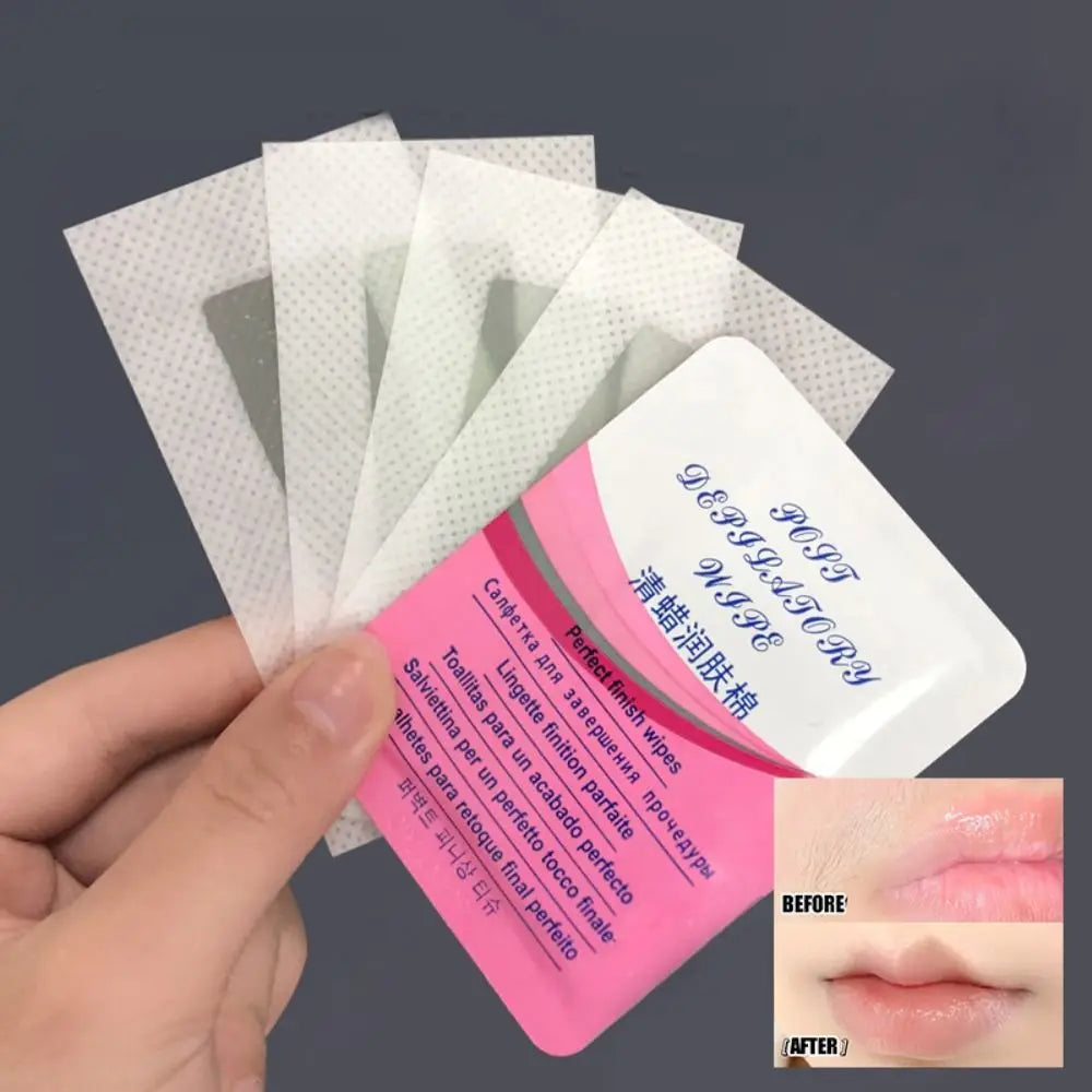 Fast Depilatory Wax Strips For Hair Removal Wax Paper Cold Wax Strips Paper For Face Neck Arm Leg Body Beauty Health Care Tools