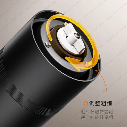 Portable Electric Coffee Bean Grinder with Adjustable Thickness, USB Charging, Mini Coffee Grinder for Home Use