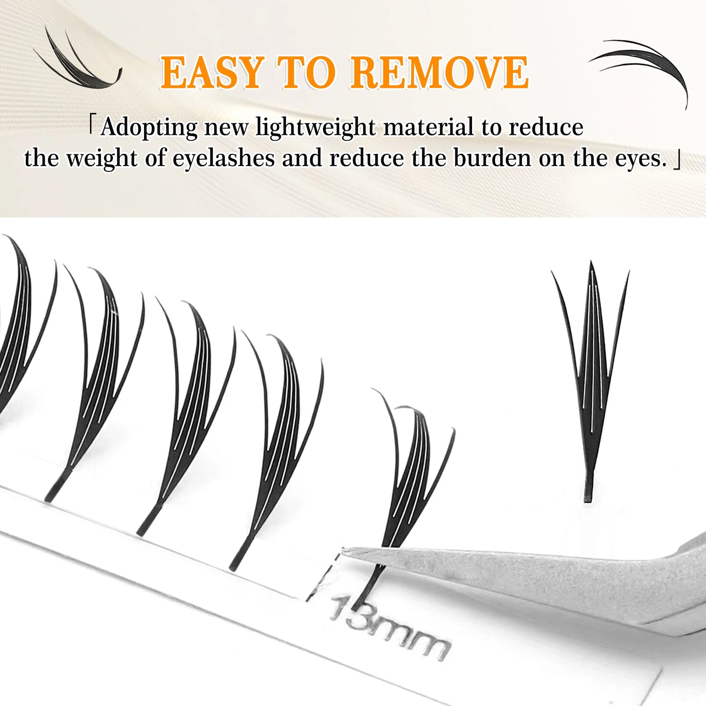 CoMango Comic Spire Lashes Light Luxury Manga Feather Shape Premade Fans Lash Russian Volume W Shaped Eyelash Extensions