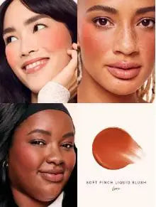 Rare Beauty Soft Pinch Liquid Blush Silky And Glides On Smoothly Long Lasting Plump Makeup Hope Love Virtue Happy Wonder Worth
