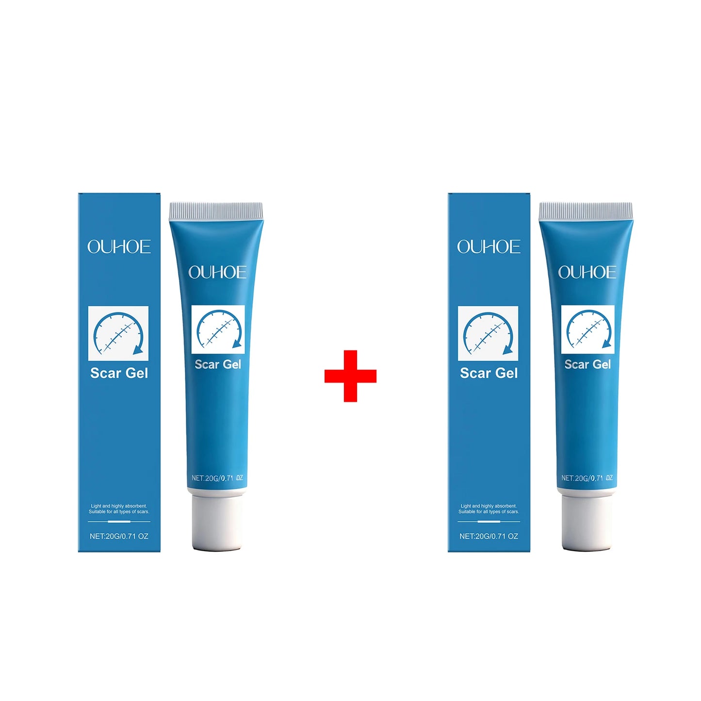 Ouhoe Scar Gel Scar Repair Cream Fade-Out Scald Scar Skin Wound Cream Stretch Marks Acne Marks Repair Gel Skin Care Products