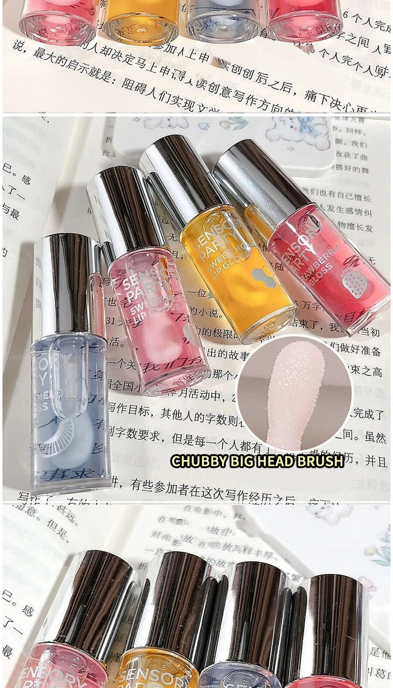 Sweet fruit pulp Toot Lip Gloss Fade lip lines moisturizing Lip oil New lipstick