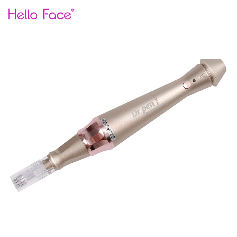 Original Dr. pen Ultima E30 Wireless Golden Derma Pen 0.25 mm needle length