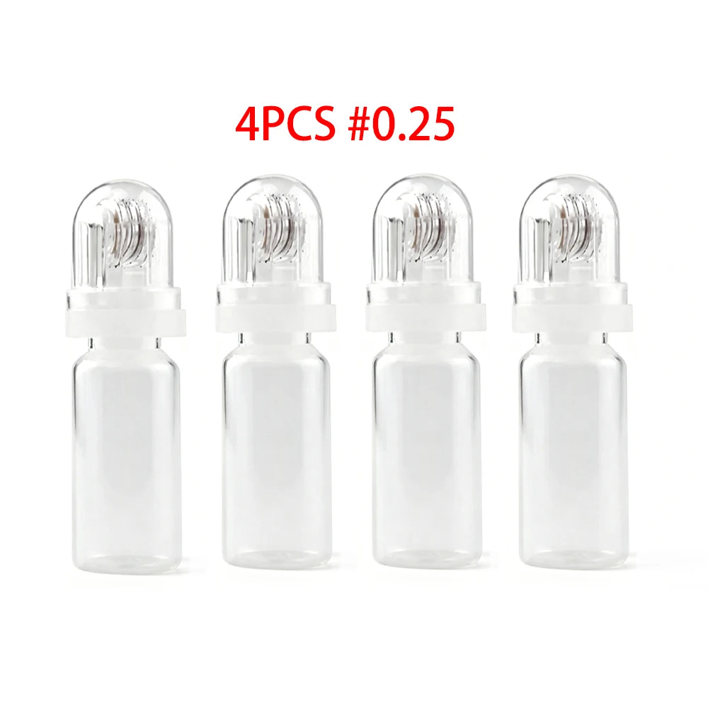 Hydra Derma Roller 64pin Microneedle Dermaroller With Serum Infusion for Lip Hair Face Scalp Beard  Beauty Skin Care