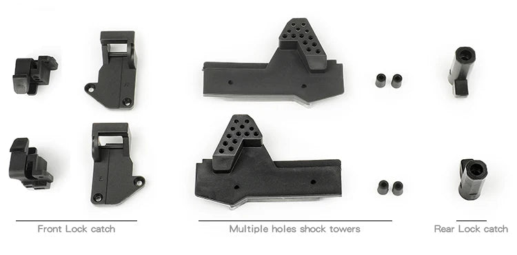 RCDream RD110 Pickup 313mm Hard Body Car shell DIY Version For 1/10 Axial SCX10 III SCX10 II 313mm Scale Crawler DIY Upgrade