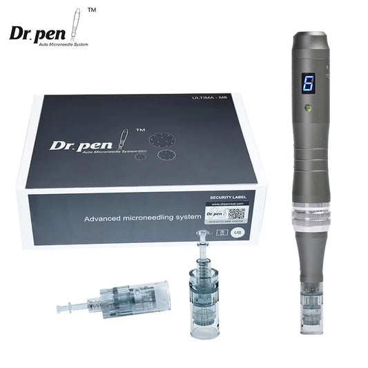 Authentic Dr pen Ultima M8 -W Microneedling Face Hair Care Wireless Derma Pen Beuty Machine Needle length 0.25 mm
