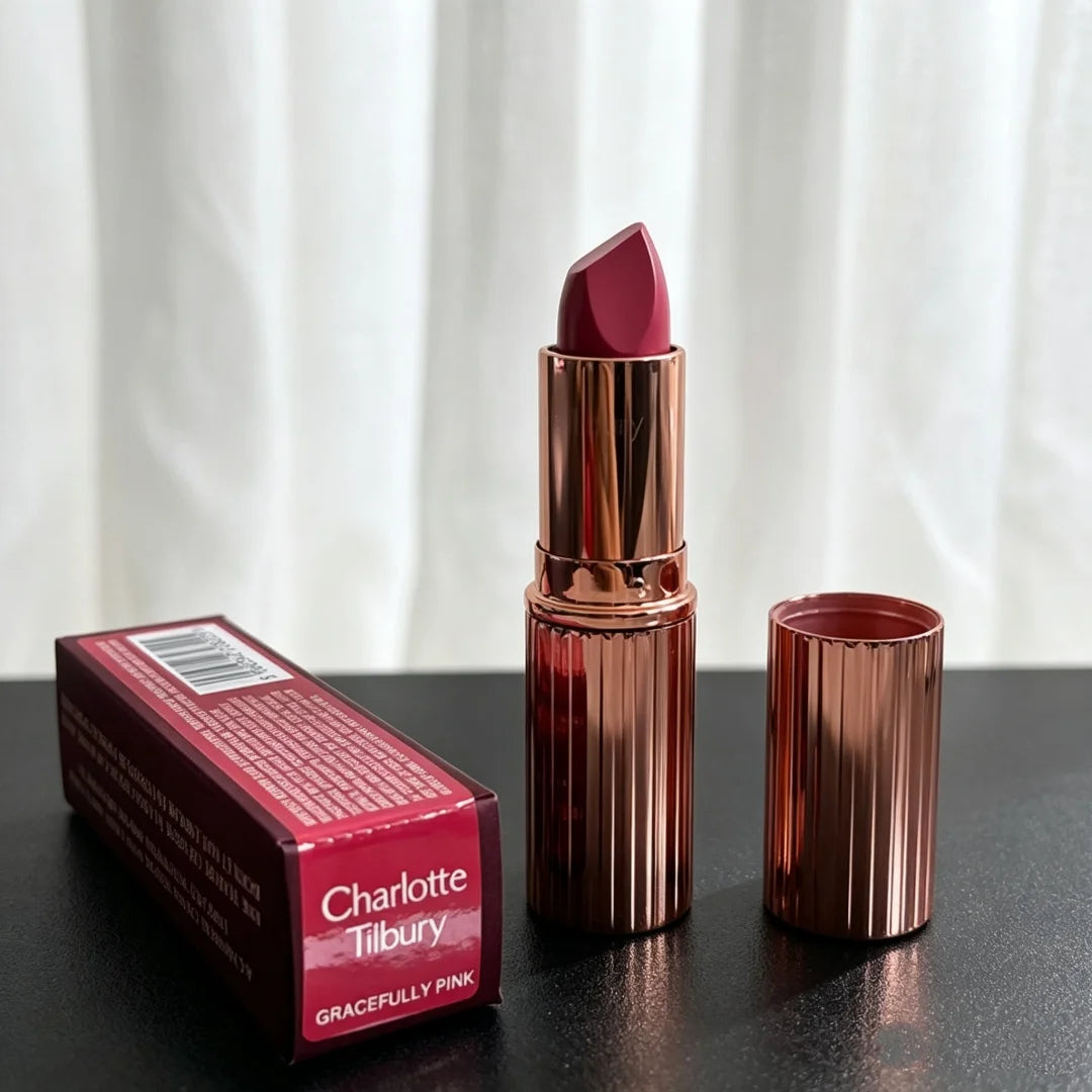 Charlotte Tilbury Moisturizing Lip Gloss Silky Velvet Lipstick Exfoliating Long-Lasting Concealing Cosmetics With Box Gifts