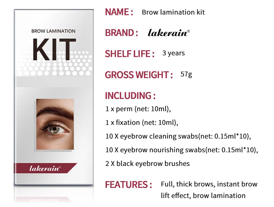 Eyebrow Laminated Kit Professional Eyebrow Laminated Kit Brow Lift Brow Lamination Eyebrow Semi-permanent Machine Brow Lift