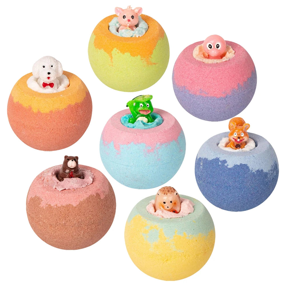 2026 Essential Oil Bath Salts Ball Bathtub Bath Ball Exfoliating Moisturizing Cleaning Body Bubble Balls Shower Accessories