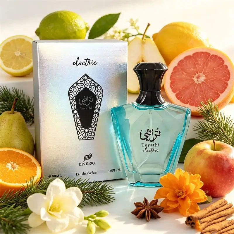 Arabian Dubai Perfume Spray Luxury Scent Elegant Aroma Strong Lasting Fragrance Oriental Woody Floral Notes Premium Unisex Gift