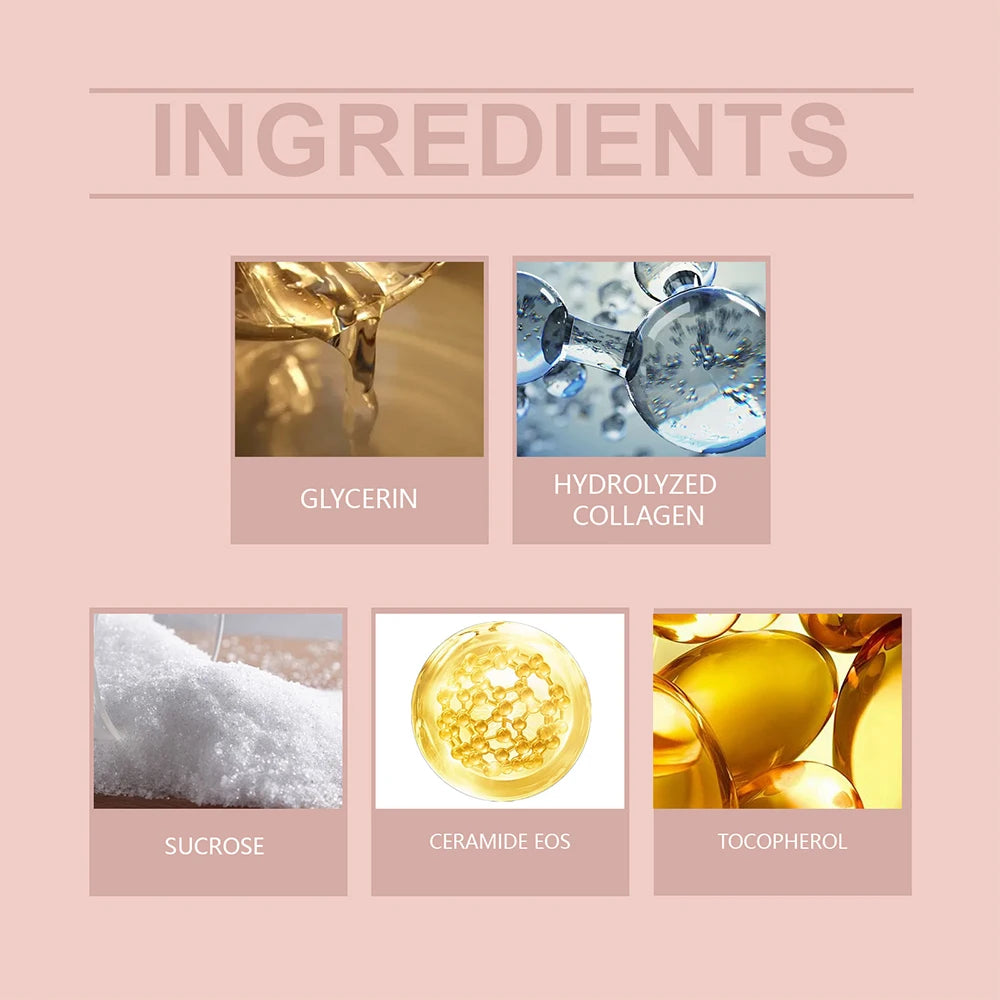 Collagen Peel Off Facial Mask + Kojic Acid Turmeric Overnight Wrapping Mask Anti Aging Nourishes Glowing Skin Peel Off Face Mask