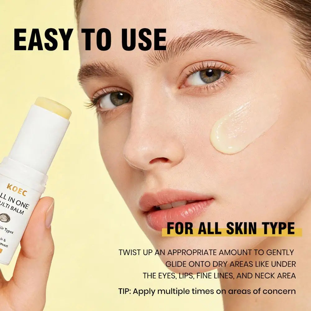 White Truffle & PDRN Pink Collagen All-in-One Serum Stick, Glowy Anti-Aging, Fade Fine Lines, Firming Enhance Skin Elasticity