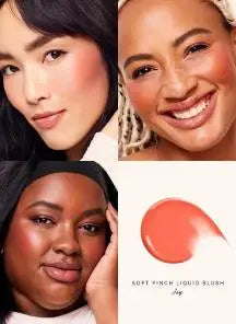 Rare Beauty Soft Pinch Liquid Blush Silky And Glides On Smoothly Long Lasting Plump Makeup Hope Love Virtue Happy Wonder Worth