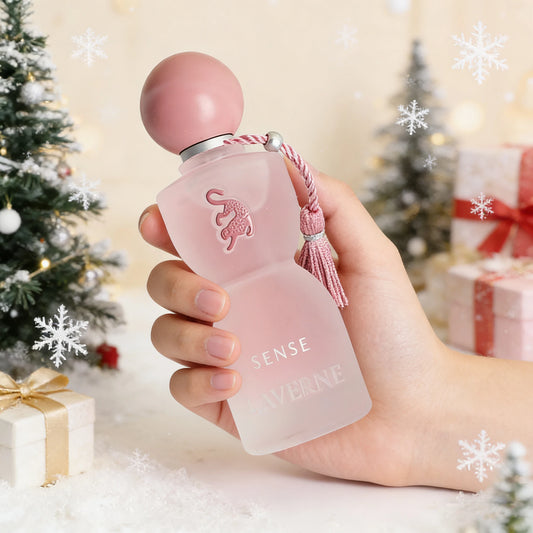 SENSE Perfume 75ml 2.5fl.oz Pink Leopard Eau De Parfum Middle East Dubai Arabian Perfume for Women Perfect Gift