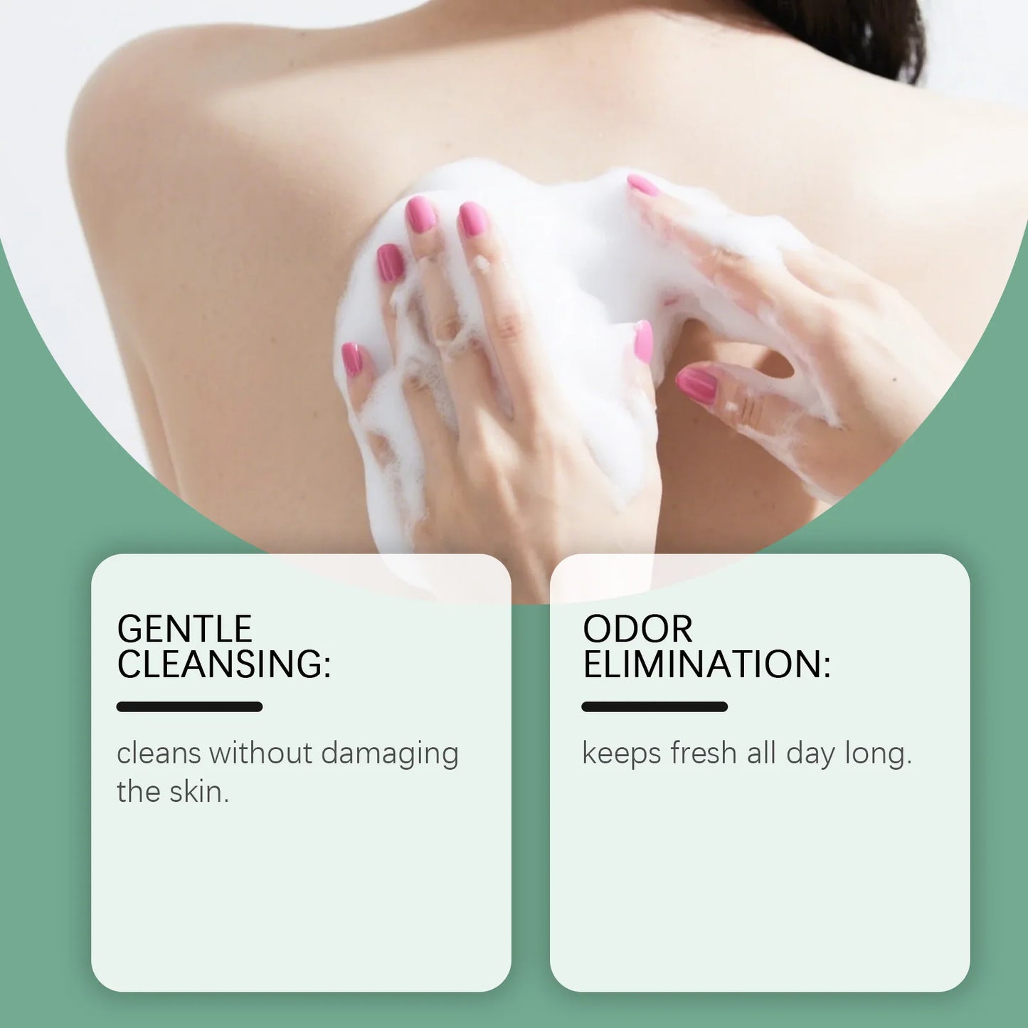 Brightening Body Wash Tea Tree Oil Clean Body Odor Remover Moisturizing Skin Barrier Repair Strengthening Shower Gel Body Wash