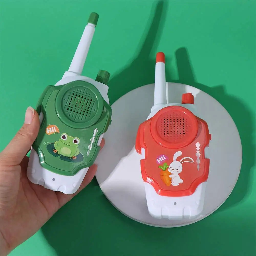 Radio Interphone Kids Walkie Talkie Toys Early Educational Two-way Parent-child Intercom Machine Portable No Radiation