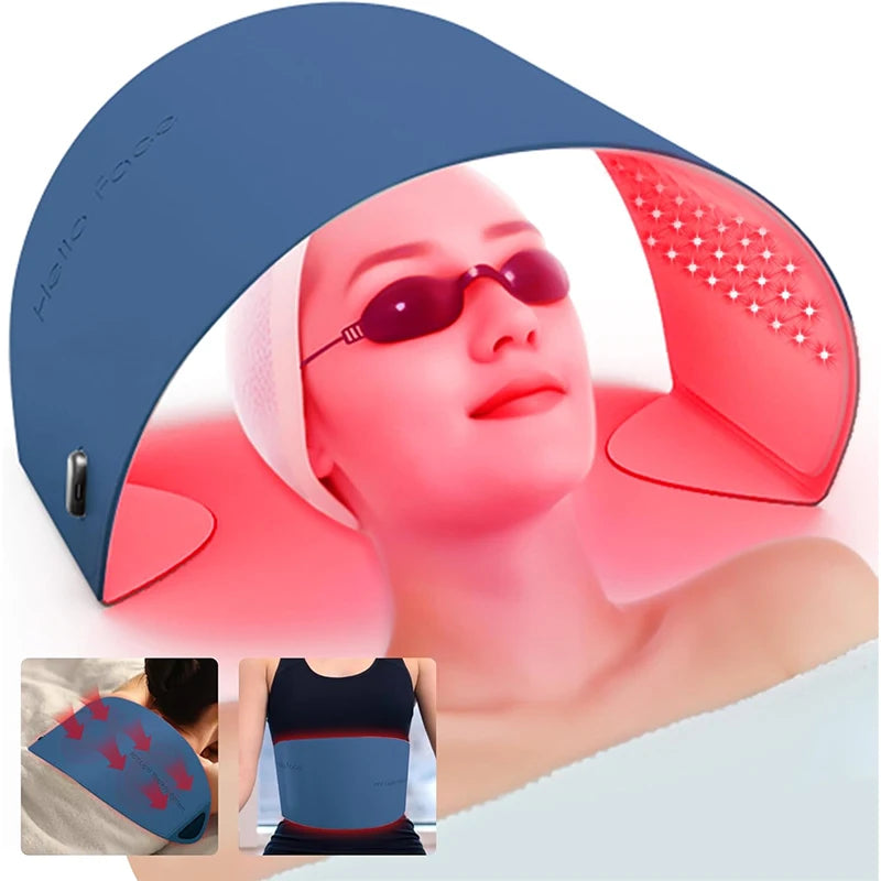 Bio Pen Bio6 Derma Stamp With 2 Roller Heads, LED Red/Blue Light, 5 EMS Levels, Microneedle Stamp 0.25 mm Needle length