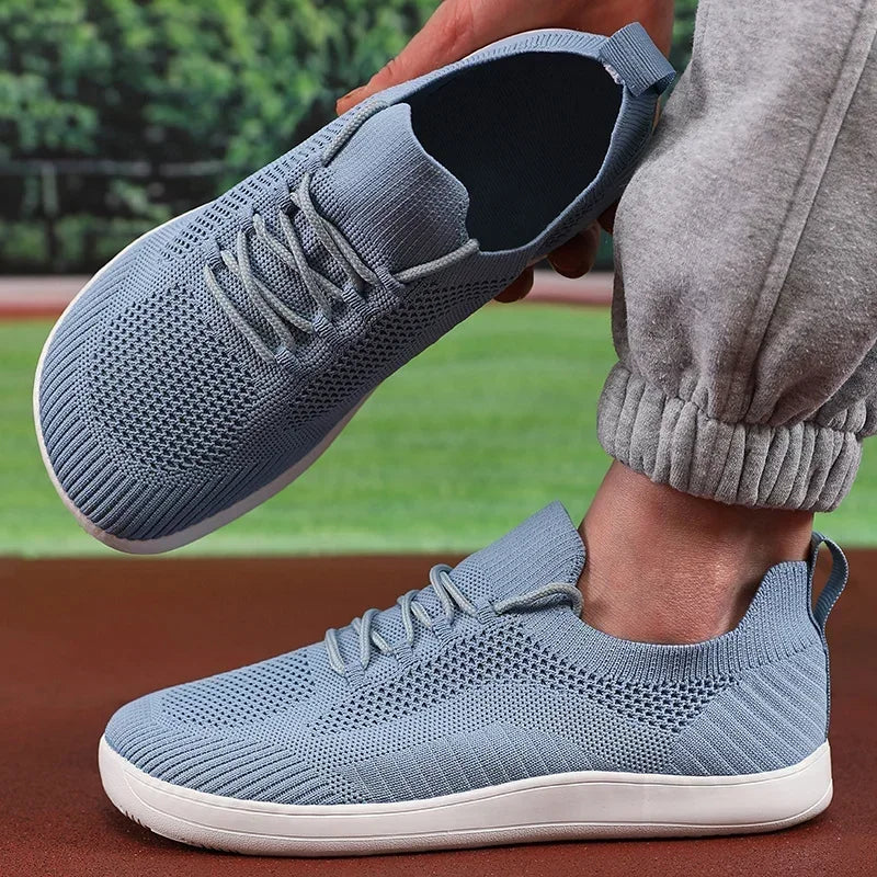 Summer Men's Casual Shoes Wide Barefoot Shoes Unisex Trail Running Non-Slip Minimalist Walking Shoes Fashionable Men's Sneakers