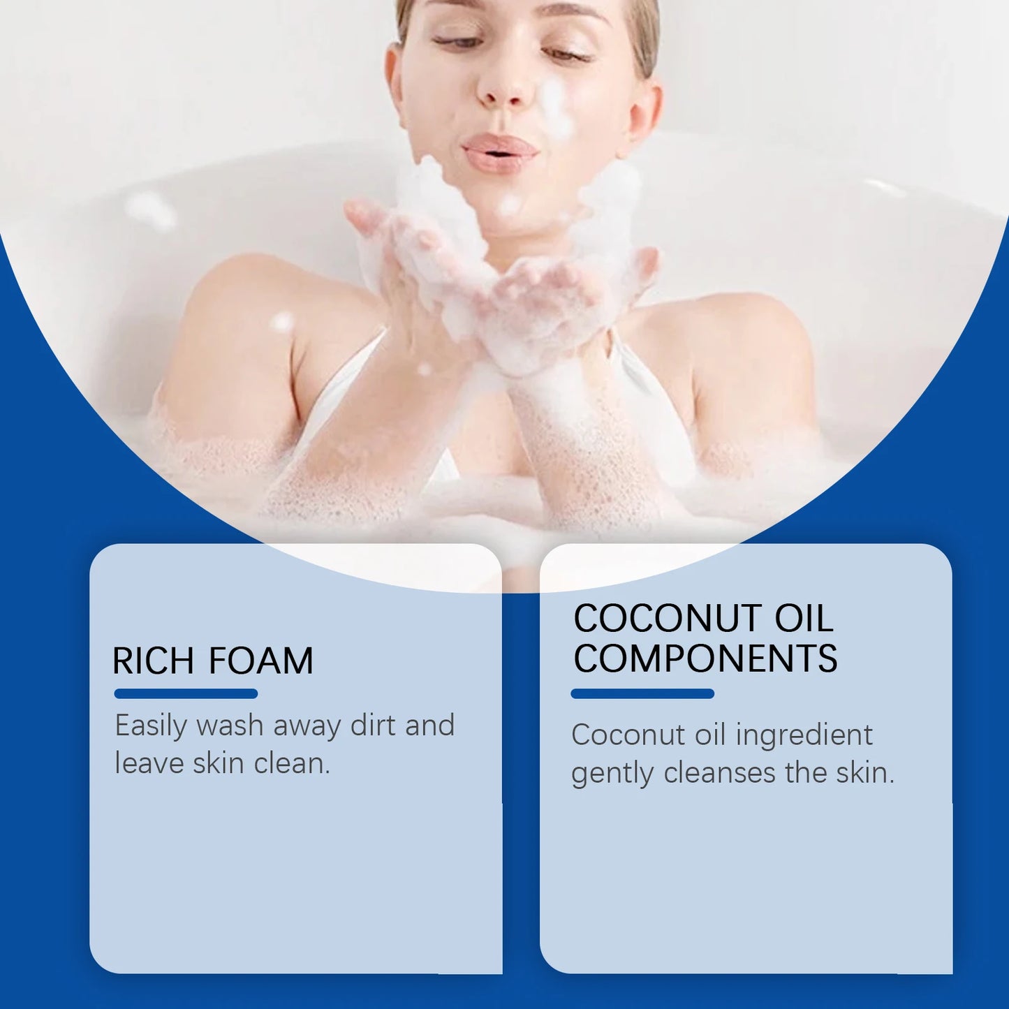 Oce Aura Salicylic Acid Shower Gel Daily Gentle Cleanse Exfoliate Oil Control Refreshing Comfortable Lubrication for Clear Skin