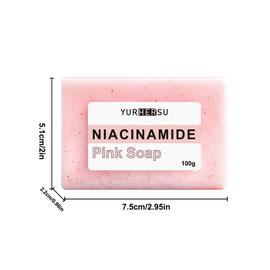Niacinamide Soap Brightening Dark Spot Remover Deep Cleansing Moisturizing Face Body Wash Skin Care