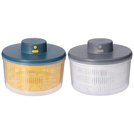 Electric Salad Spinner Vegetable Dryer Quick Drying Fruit Kitchen Tools