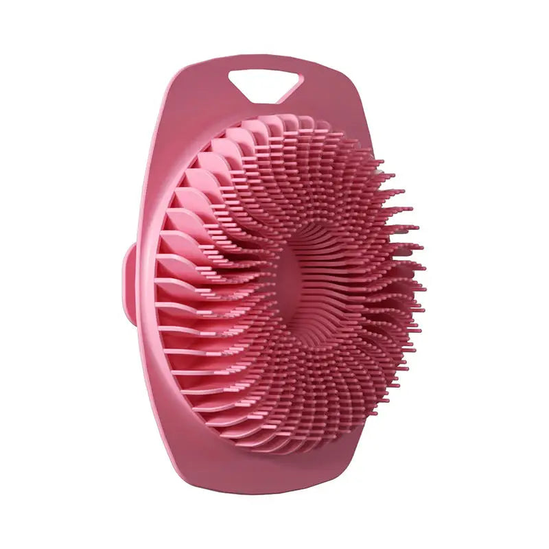 1/5pc Soft Silicone Exfoliating Brush Cleanser Manual Body Cleansing Body Care Scrubber Shower Gentle Massage Bath Brush For Men