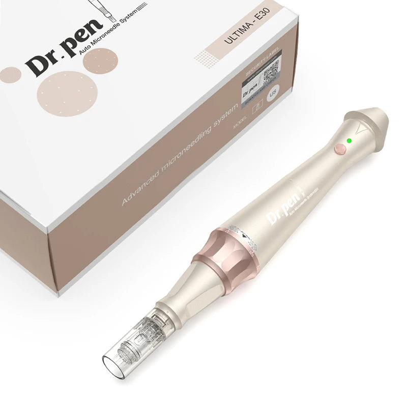 Professional E30-W Micro Skin Wireless 0.25mm Needle Electric Facial Skin  Skincare Tool SPA Care