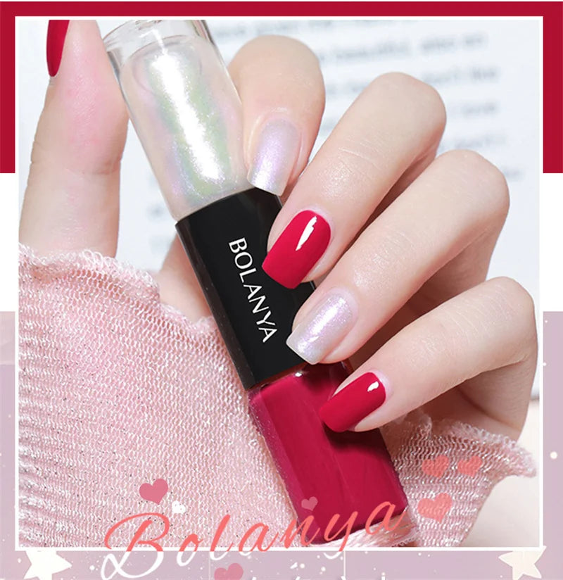 Double-Head Nail Polish Quick Drying Without Baking Durable Non-peeling Nail Art All for Manicure Regular Gel Nail Polish Set